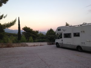 Bivouac avec vue sur Split